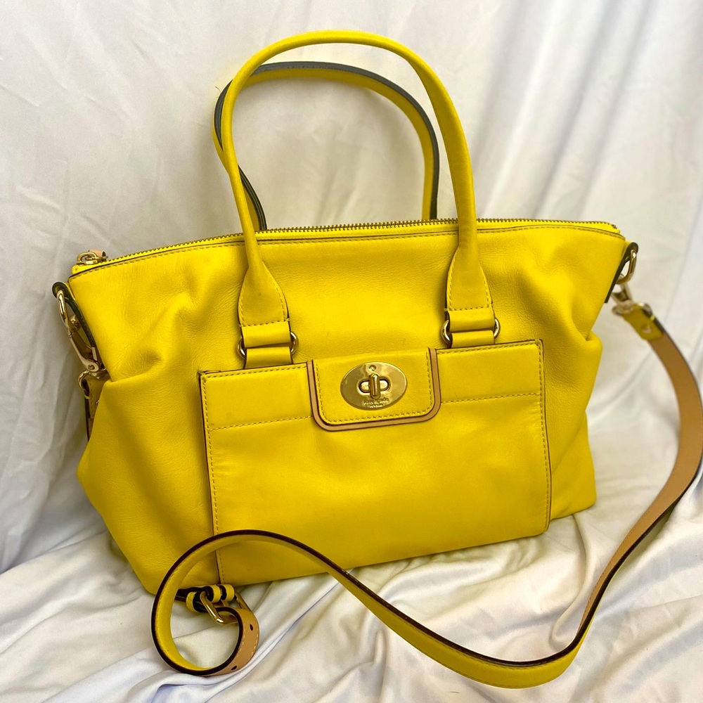 Kate Spade Yellow Medium Handbag